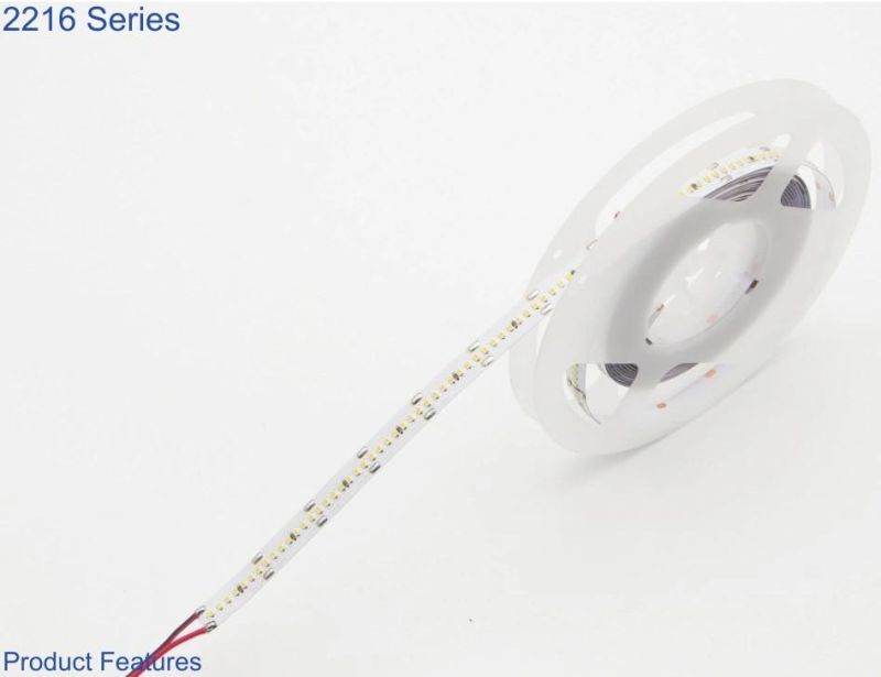 Ra90 DC24V SMD2216 Slim 4mm LED Flexible Strip