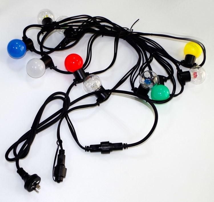 Multi Coloured LED Festoon Party Lights for Indoor Outdoor Us