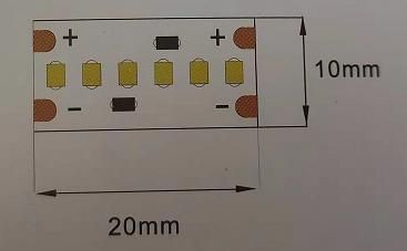 Energy Saving Simple Wholesales SMD LED Bar Light 2216 300LEDs/M DC24V with CE/UL/RoHS Certificate