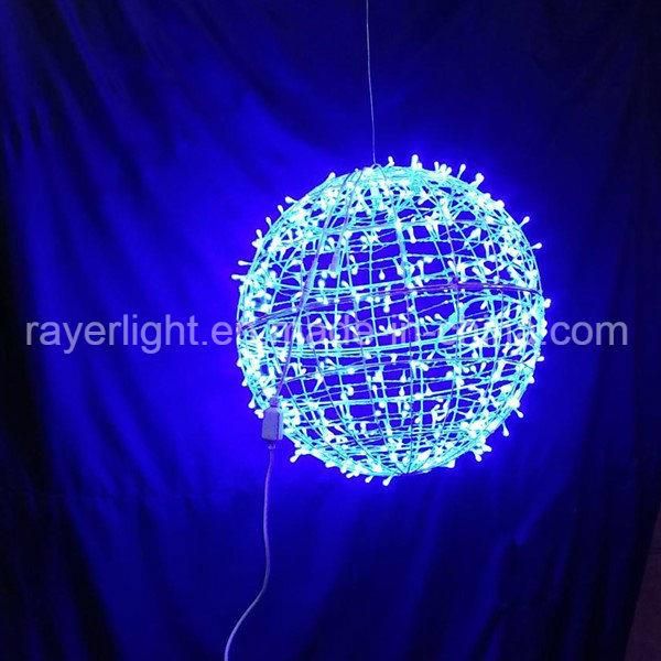 Customized Large Christmas Decoration Lights LED Lighting Ball