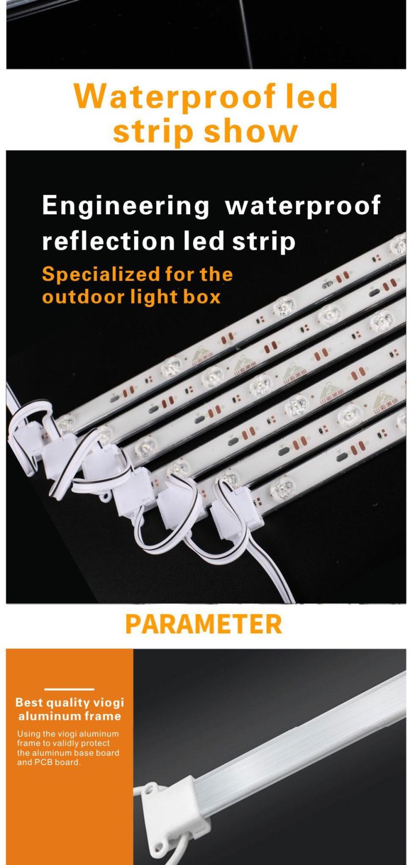 Outdoor Light Box Use Rainproof IP65 LED Strip Light TV Back Lit LED Strip