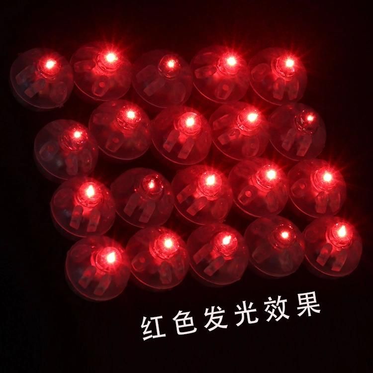 Small LED Balls Colorful Decoration Flash Balloon Lamp Light