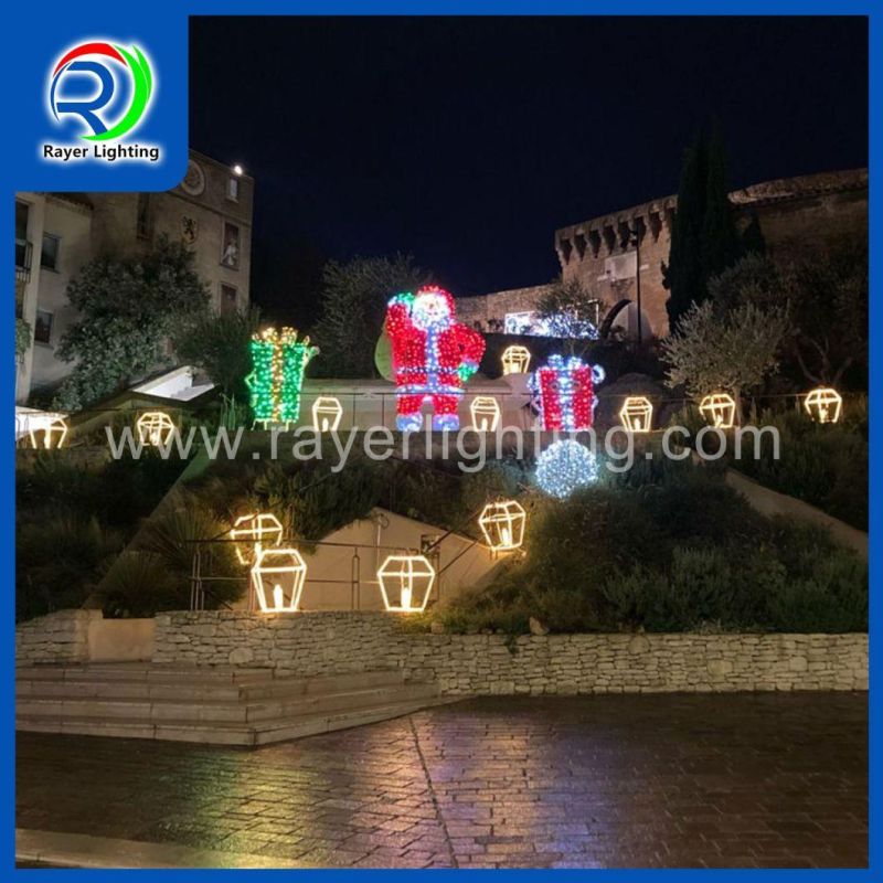 Christmas Decoration Chrismast Light 3D LED Motif Ligts LED Santa