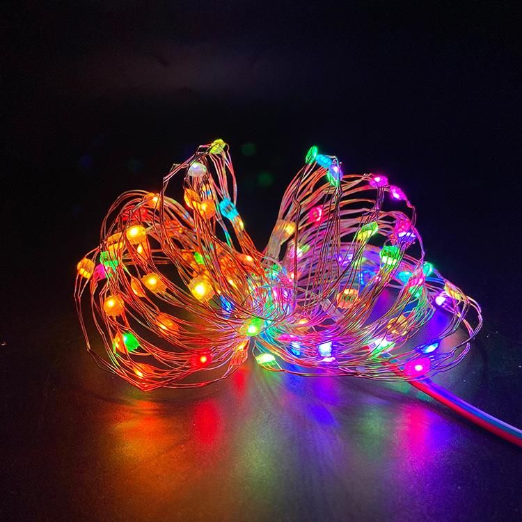 Copper Wire Light RGB 10m with Fairy Lights APP Remote Control