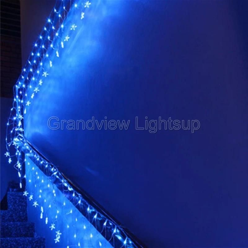 Multifunction Blue Programmable LED Flashing Net Light