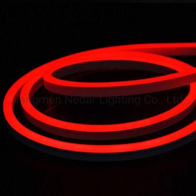 Christmas Light Home Decorate Mini Size 230V 9*14mm LED Flex Neon Red Color with Ce