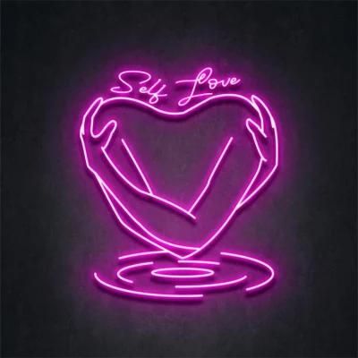 Drop Shipping Custom LED Neon Light Self Love Neon Logo Sign