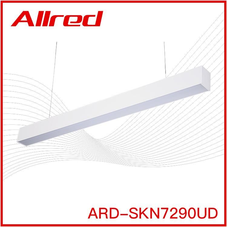 2020 Model for Modern Office Classroom IP20 No End Cap Without Screws LED Linear Lighting