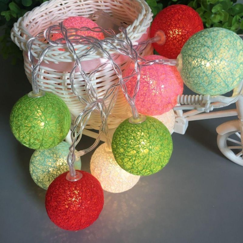 New LED String Light with EVA Ball Cover, Christmas Light