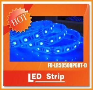 Flexible IP68 300LEDs, 72W SMD5050 RGB LED Strips