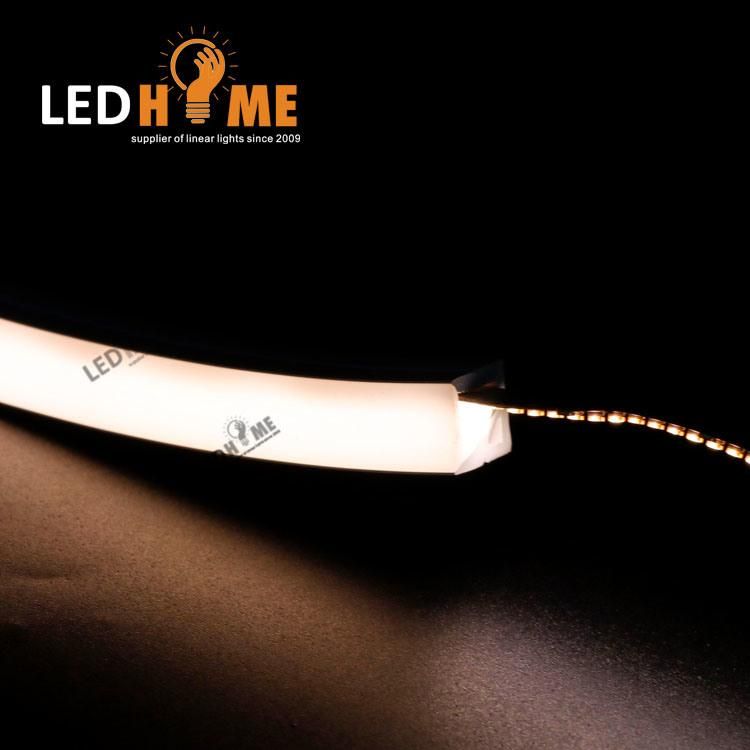 Sideview Silicone Profile with 3838 RGB LED Strip Flexible Silicone Tube