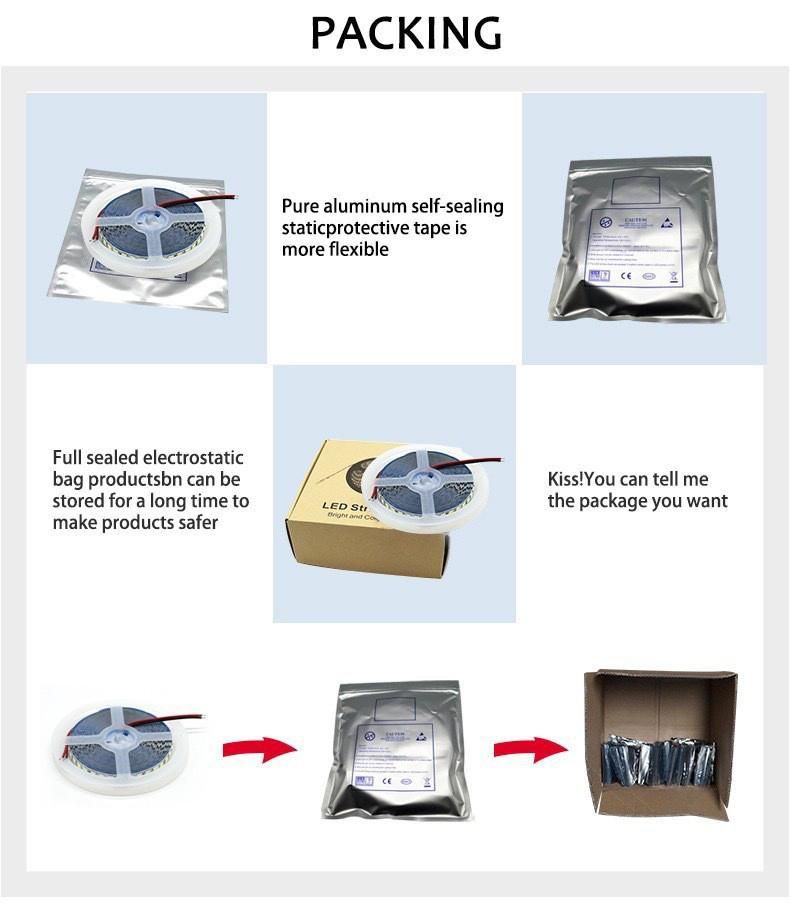 Zhongshan Factory Price 12V 24V Flexible LED Tape COB Light Strip LED 2700K 3000K 4000K 6500K