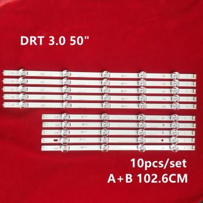 50lb 10 PCS/Set LED Backlight Strip 50lb650V 50lb6200 50lb620V Innotek Drt 3.0 50 a B 6916L-1736A 1735A 6916L-1978A 1979A for LG