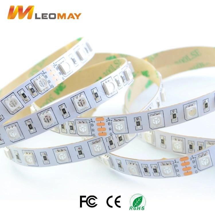 DC12V/24V 60LED/M 5050 RGB Dream Color LED Strip Used for Advertising Letters