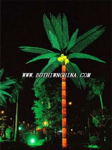 2018 Hot Outdoor Artificial Decorative LED Palm Tree Light