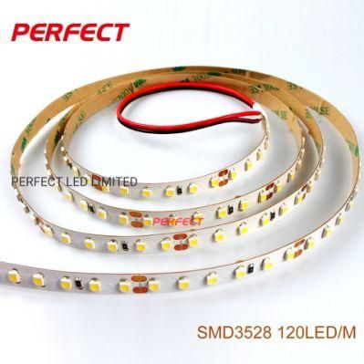 High Brightness 120LED SMD3528 LED Strip Light /Luces LED with 3 Years Warranty