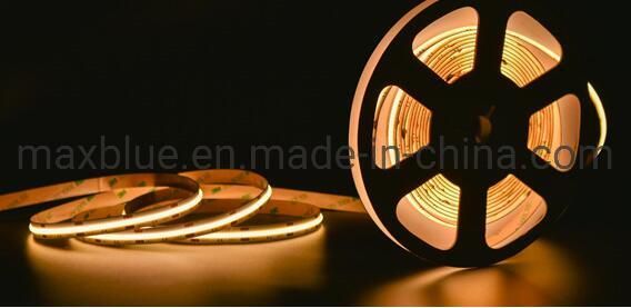 Long Lifetime Low Comsumption 24V 15W COB LED Strip Light