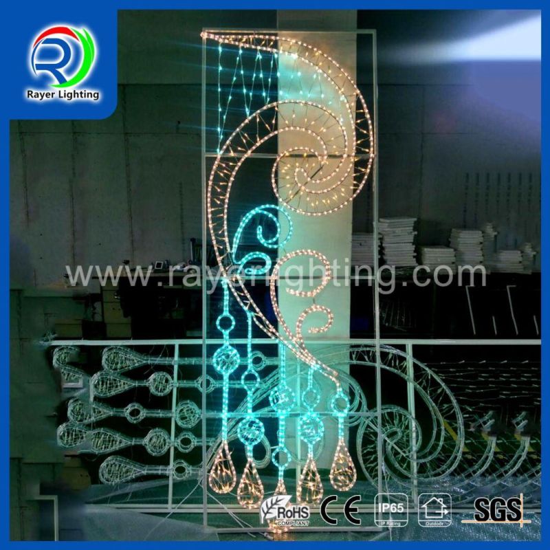 LED Xmas Decoration Outdoor Garland Commercial Decoration LED String Light