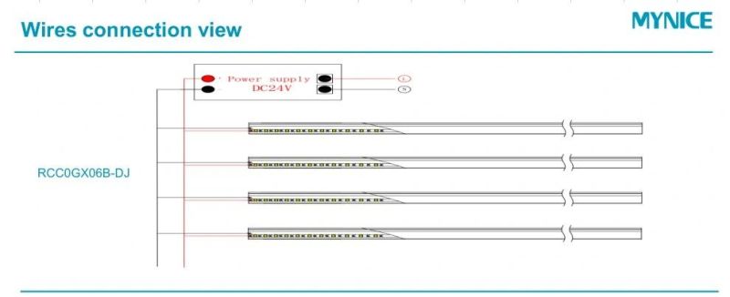 DC24V Cutable Free 1 LED Cut Unit Silicone Tube 4000K LED Flexible Neon Strip