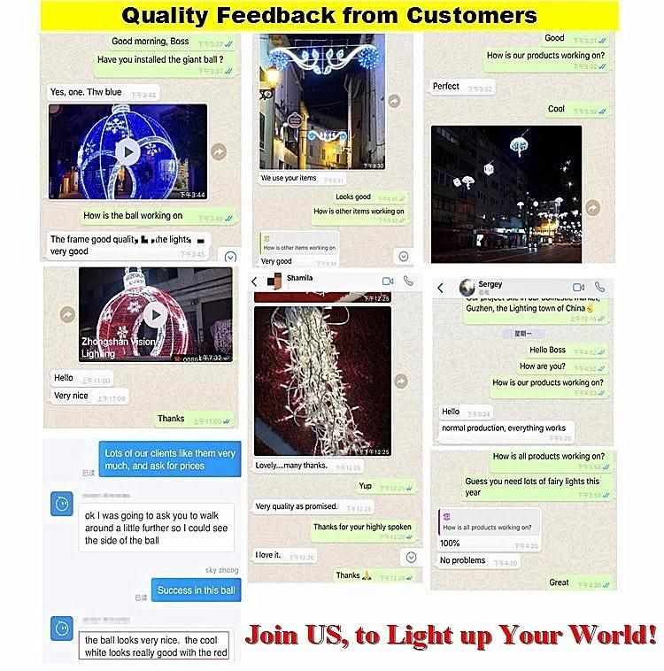 Custom Design Outdoor LED Christmas Carriage Train Decoration Motif Light