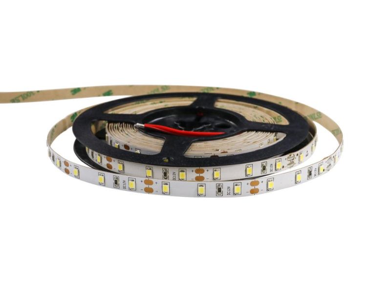 Ce Certificate 60LEDs DC12V 6W/M 6000K SMD2835 Flexible LED Strip for Dots Free LED Linear Lighting