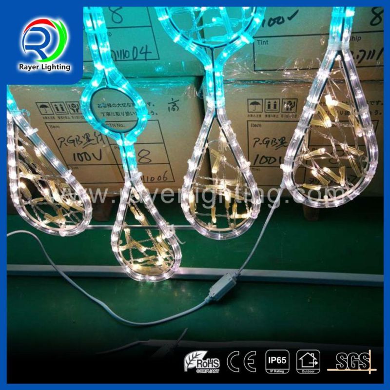 LED Xmas Decoration Outdoor Garland Commercial Decoration LED String Light