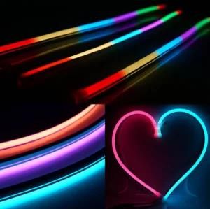 4PCS 12inch/30cm RGB Color Chasing Waterproof Flexible Strip Lights for Car RV Camping Truck Boat Ship Bike