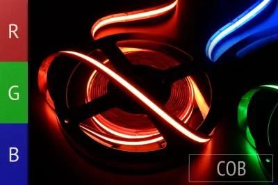 Custom Dotsfree 24V CCT Csp Changeable RGB LED COB Strip Light