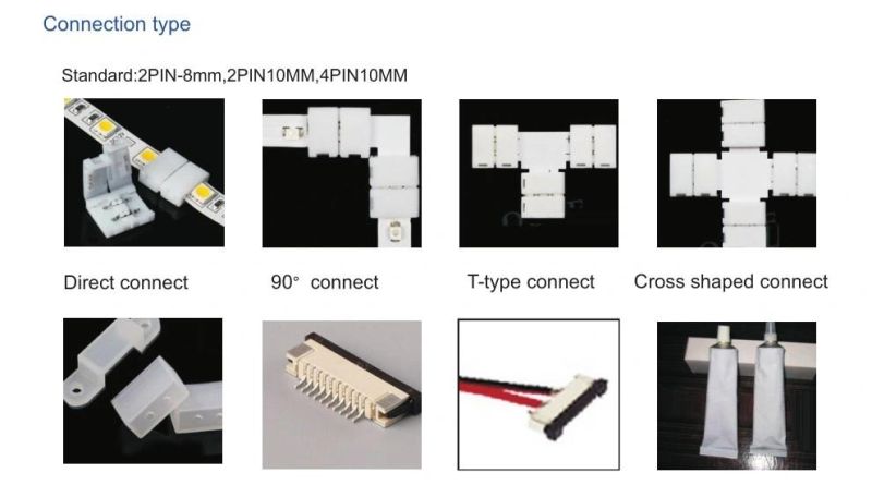 DC24V 24W 15mm Width 120LEDs/M SMD5050 LED Flexible Tape Strip