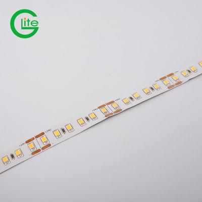 24V Flexible High Ra 90 160lm Per Watt Warm White 2835 High Efficiency Dimmable LED Strip Light