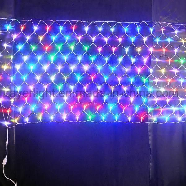 Color Net Curtain Lights LED Christmas LED Mesh Lights