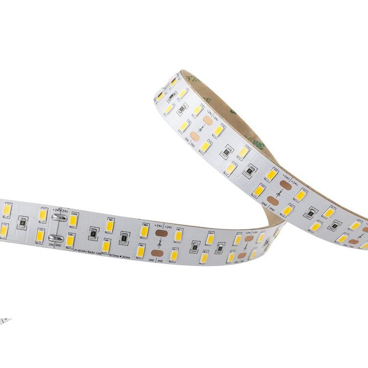 double sided/ luce bianca/ Epistar 5730 Single Color LED Strip Light