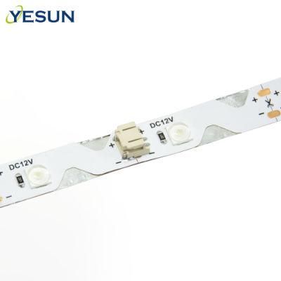 SMD6060 Waterproof 24LEDs/M S Shape LED Strips 12VDC 14.4W/M Zigzag 12mm Flexible LED Strips/ 3years Warranty