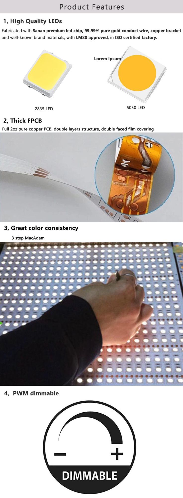 Hot Sale 3528 LED Strip Light