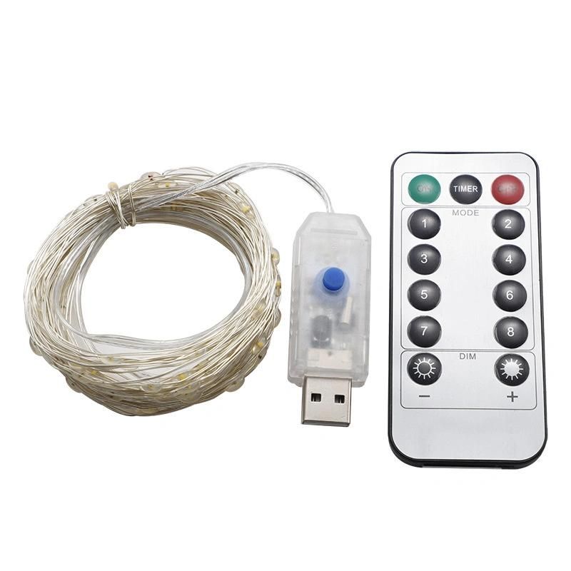 Christmas Decoration Remote Control LED String Lights