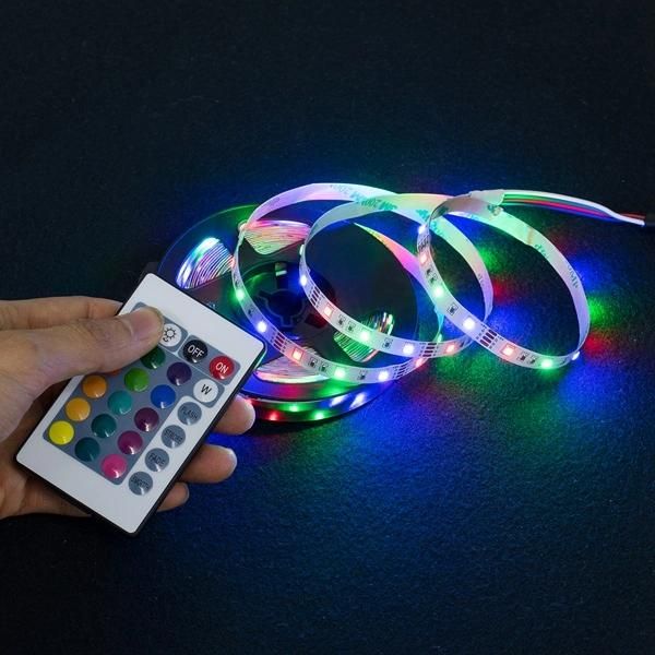 LED Strip Light USB 2835SMD DC5V Flexible LED Lamp Tape Ribbon RGB 0.5m 1m 2m 3m 4m 5m TV Desktop Screen Backlight Diode Tape