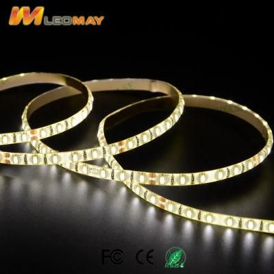 High Bright flexible LED strip SMD3014 120LED/M 5mm PCB width LED strips