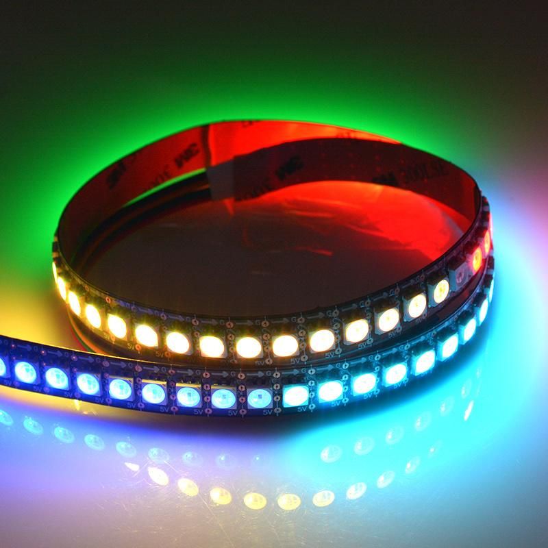 DC5V 60pixel/M DMX512 Full Color HD107s LED Pixel Light Strip Light