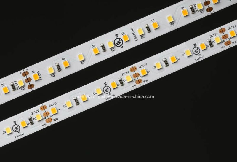 Ce UL Samsung Chip 70LEDs 28.8W 24V IP20 3000K Strip LED