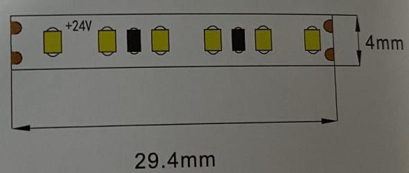 Most Favorite SMD LED Bar Light 2216 204LEDs/M DC24V/12V/5V