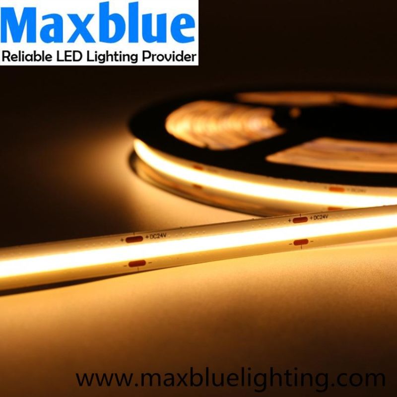 12W High Brightness High CRI 90 COB LED Strip Light