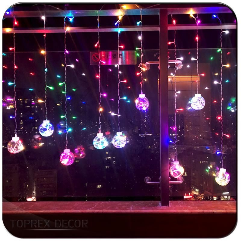 Eid Ramadan Garland String LED Fairy Icicle Lights