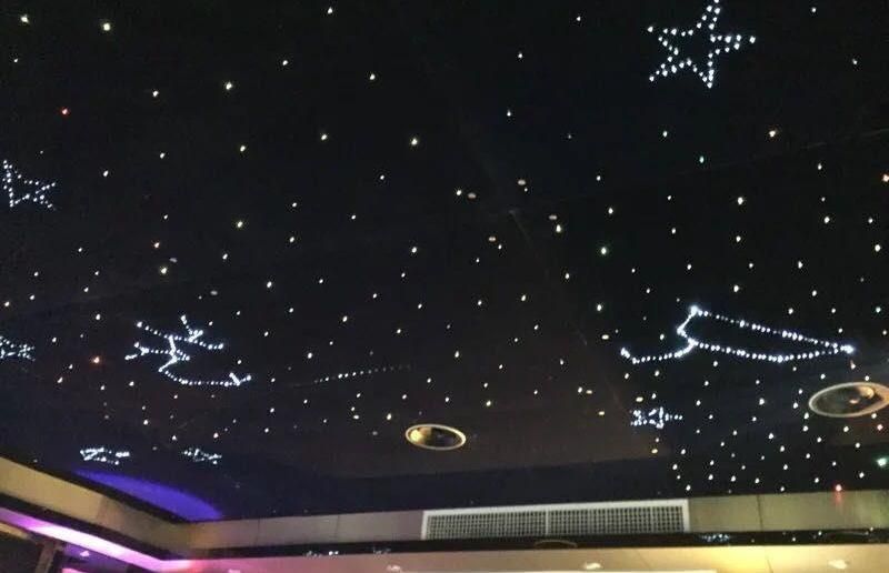 DIY Multicolor Wireless Star Light Ceiling Panels for Indoor Ceiling