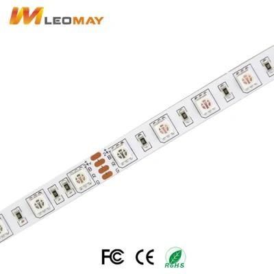 SMD5050 60LEDs,24V No UV/IR radiation LED strip.