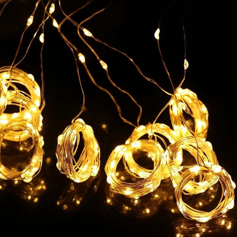 USB Festoon String Light Fairy Garland Curtain Light Christmas Light