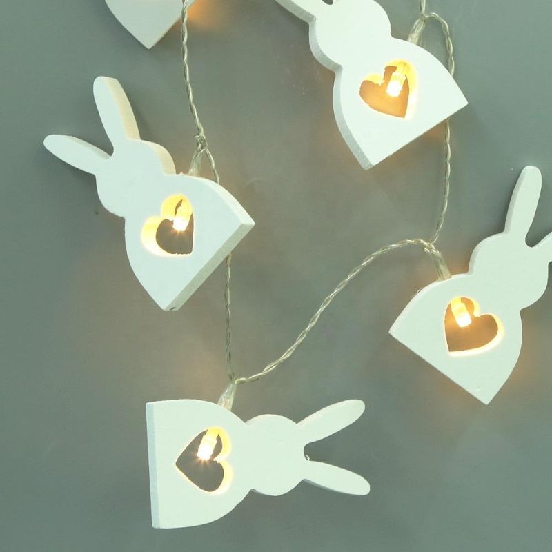 Battery Powered Easter Rabbit Decorative LED Fairy Light