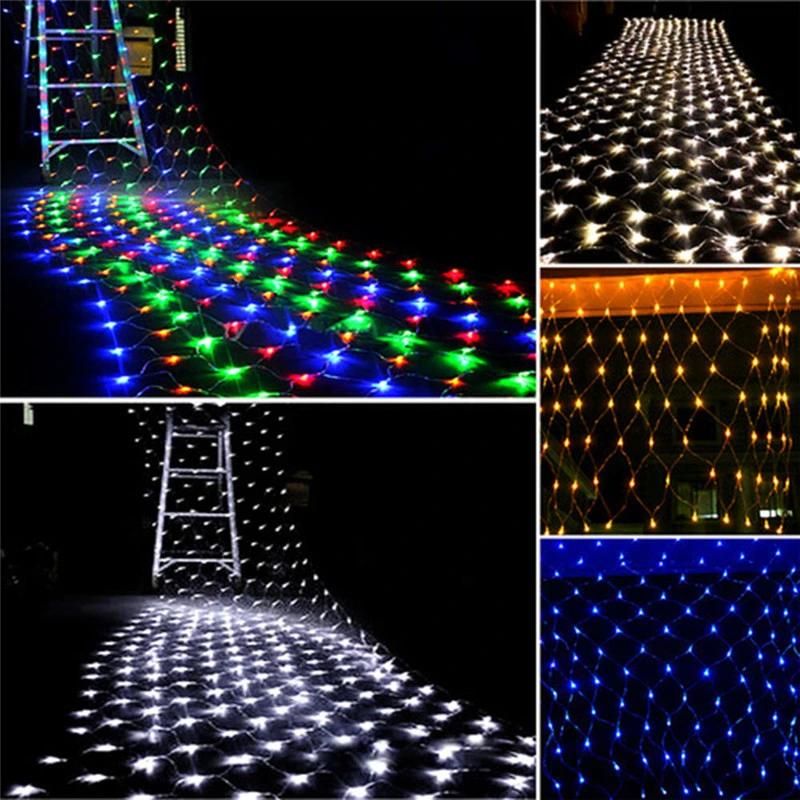 Spider Web Christmas Decoration LED Net Light