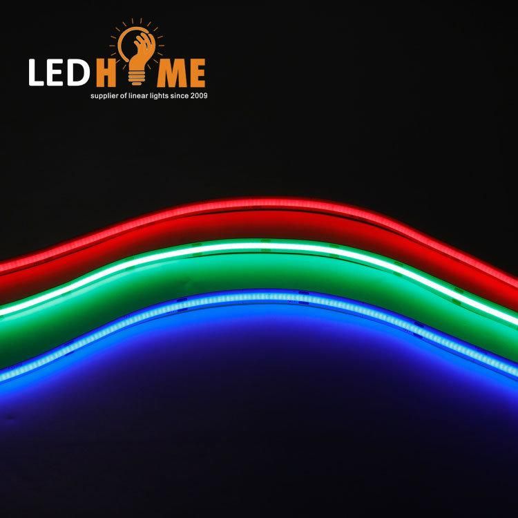 DC12V/24V 6W 10W 14W COB Strip Light Blue Color Dots Free LED Linear