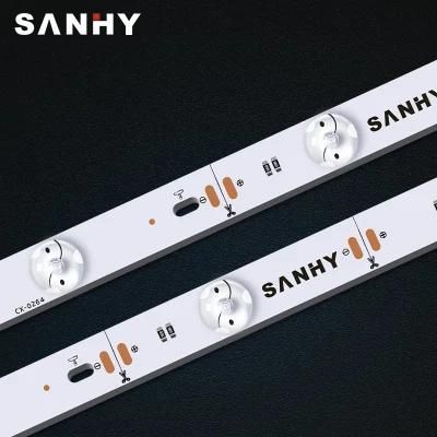 LED Backlight Lens Diffusion Reflection 12V SMD3030 LED Strip Rigid