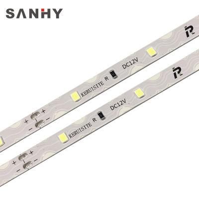 DC12V SMD 2835 S Type S Shaped Zigzag Foldable LED Strips Edgelight 60LED/M 3000K, 6500K IP20 LED Strip Light